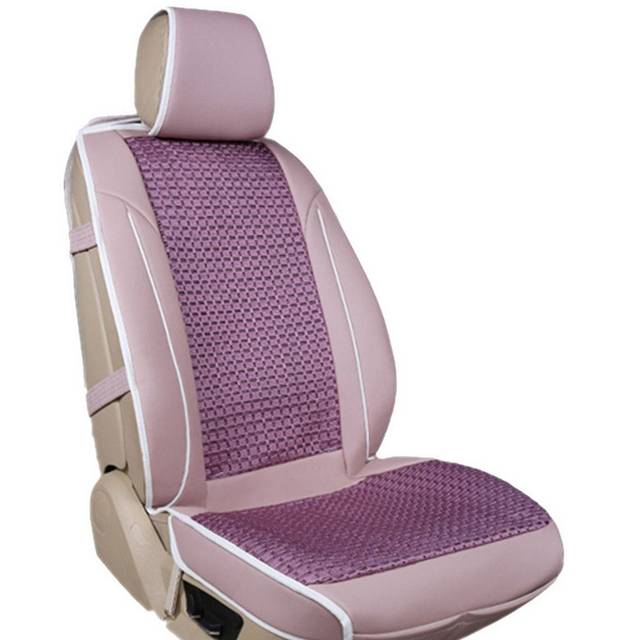 紫色高档汽车座垫
