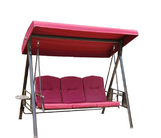 粉红色吊椅