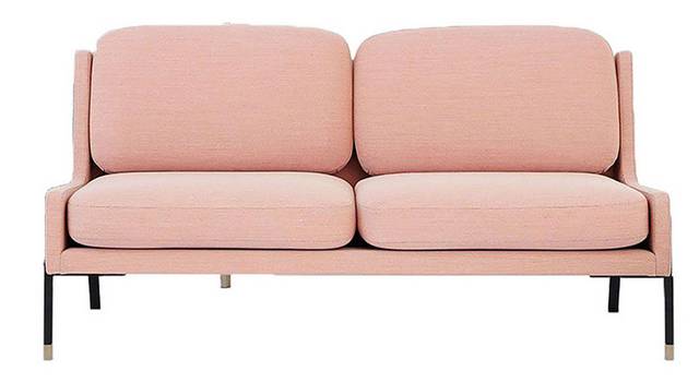 粉红色的沙发