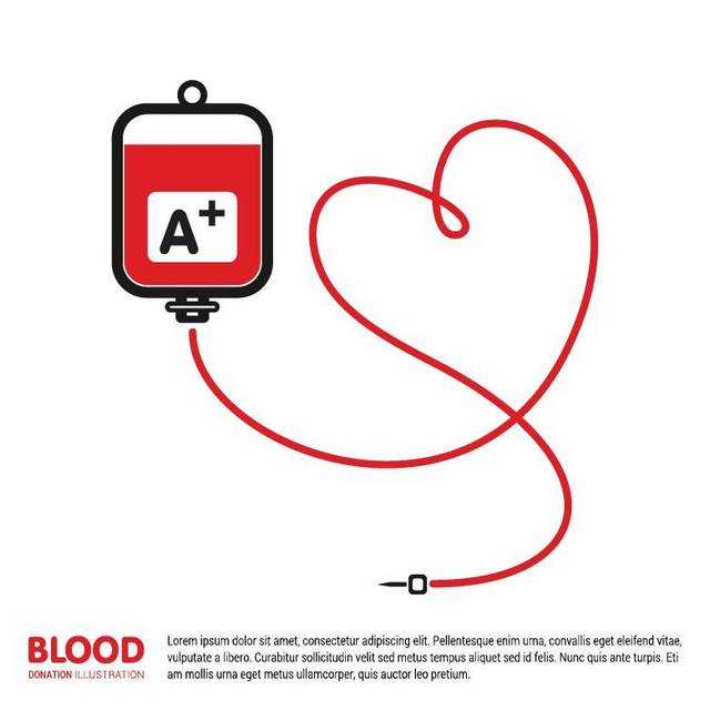 输血血袋设计素材