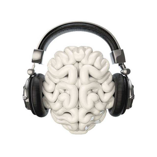 听音乐大脑创意素材