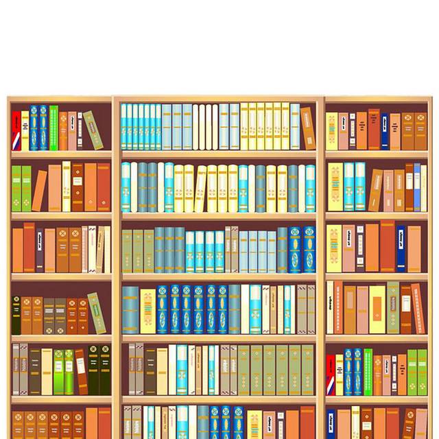 木质简单的书架