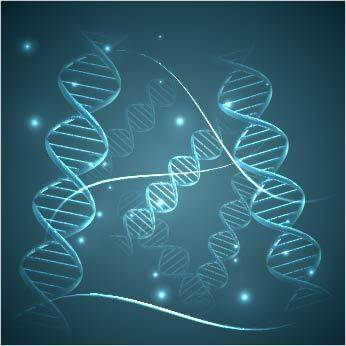 DNA结构背景图