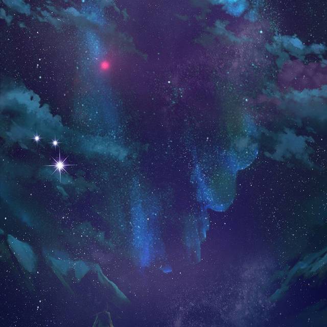 美丽夜空元素