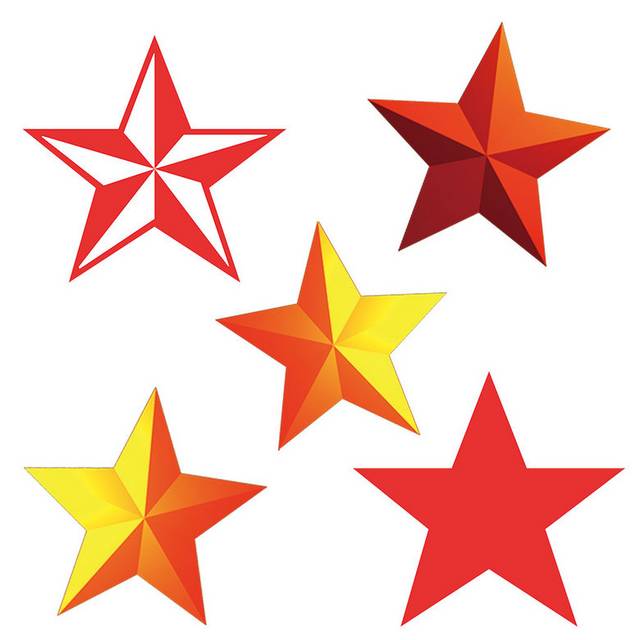 五角星设计素材