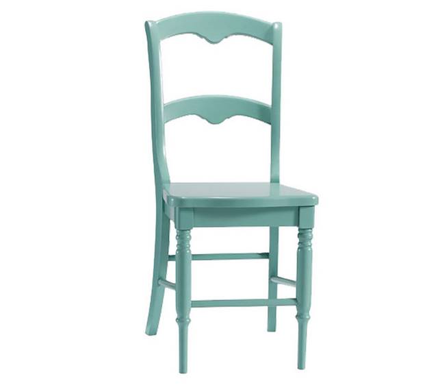 蓝色椅子设计素材