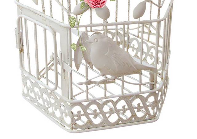 白色欧式鸟笼