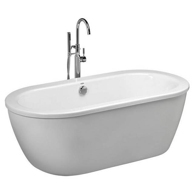 白色浴缸设计素材