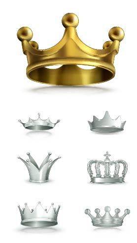 金属质感王冠