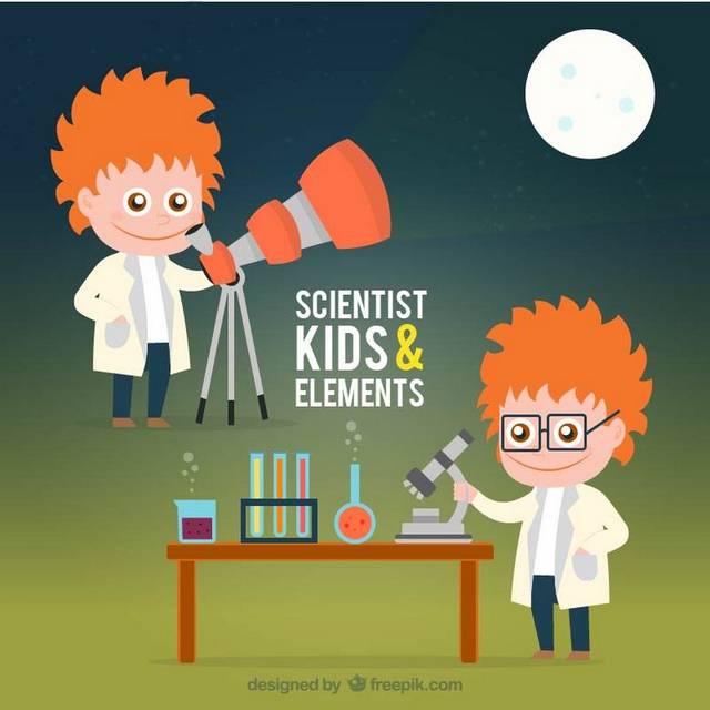 实验器材和科学家