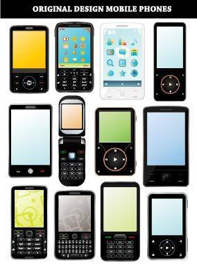 多种手机矢量素材下载
