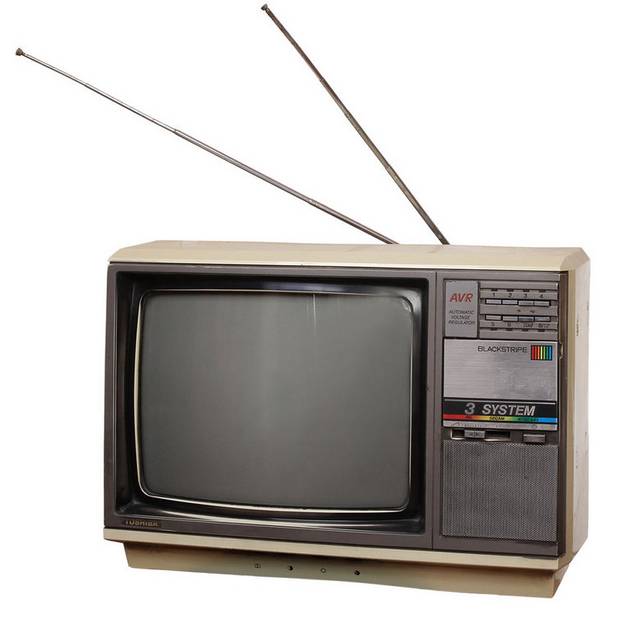 复古电视机元素