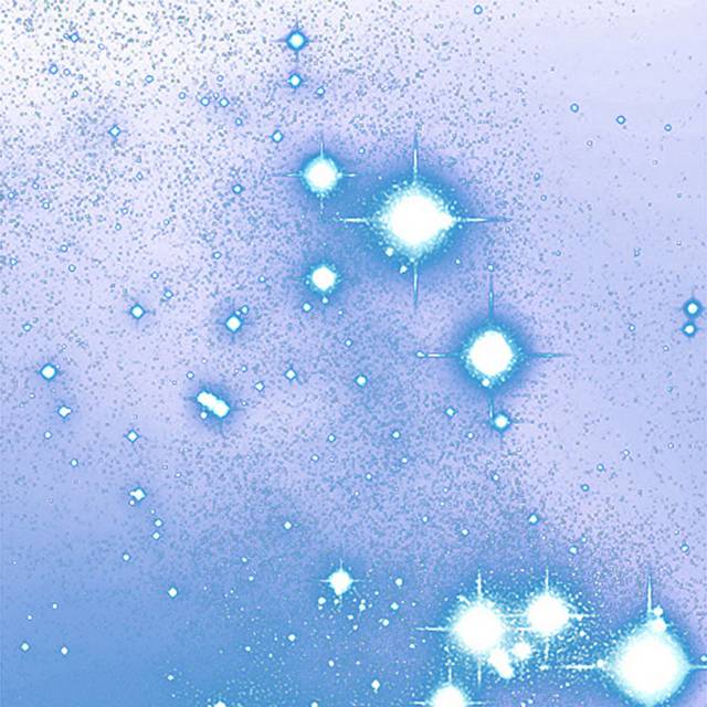蓝色星空设计素材