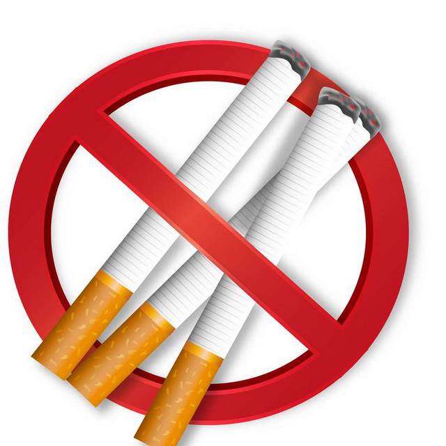 禁烟标志香烟