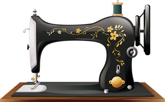 缝纫机设计素材