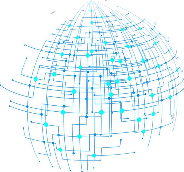 科技线条创意元素