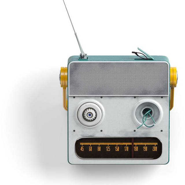 复古收音机设计素材