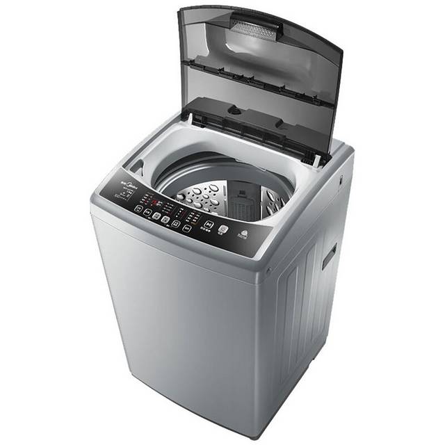 灰色洗衣机