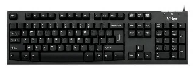 黑色电脑键盘