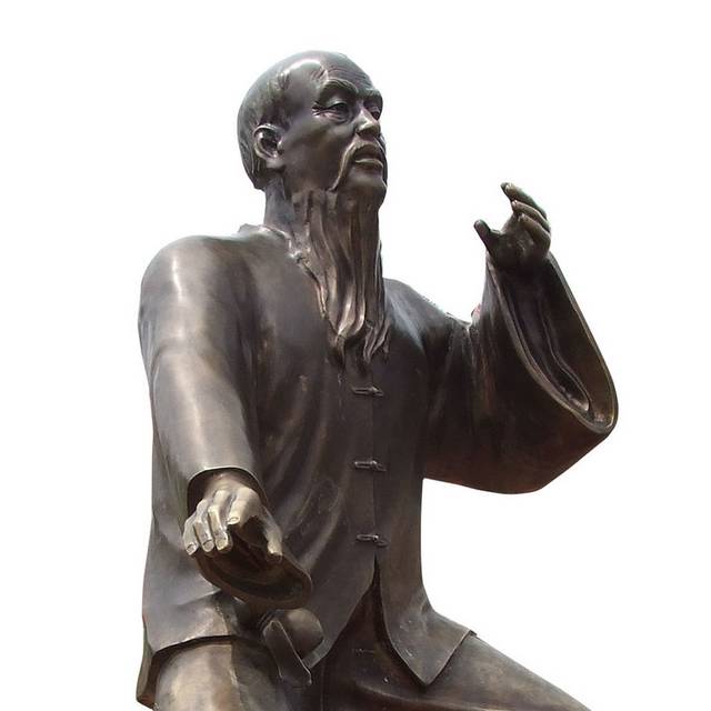 中医雕像
