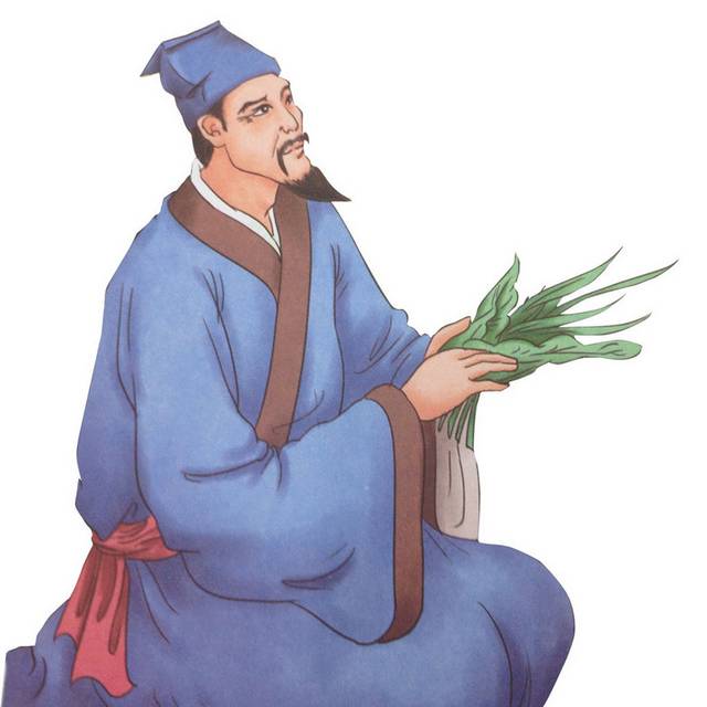 拿草药的中医