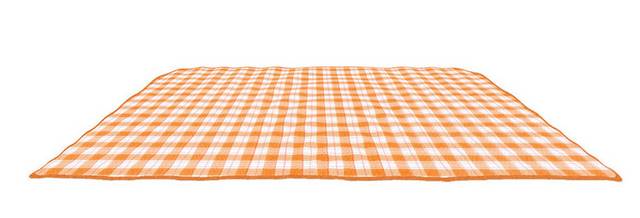 橙色桌布设计素材