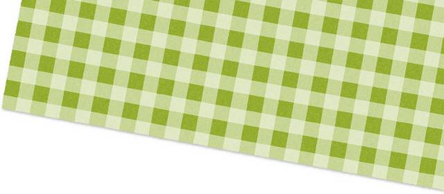 绿色方格桌布设计素材