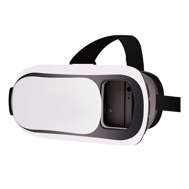 白色VR眼镜