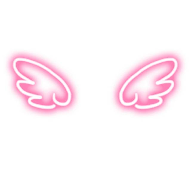 粉色光感翅膀