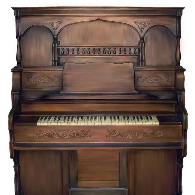 老式钢琴
