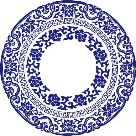 青花瓷花纹素材源文件 图品汇 青花瓷花纹素材源文件 图品汇