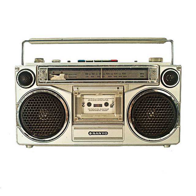 老式收音机设计素材