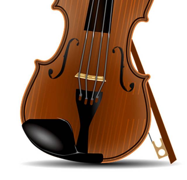 矢量小提琴素材