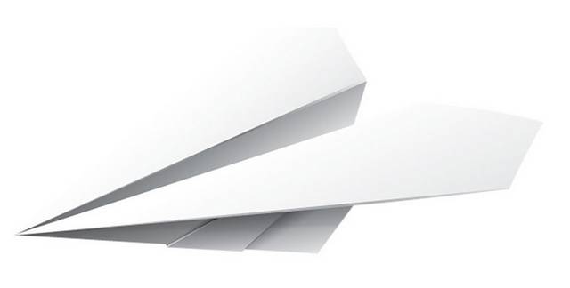 纸飞机元素