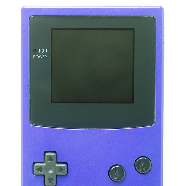 紫色游戏机素材
