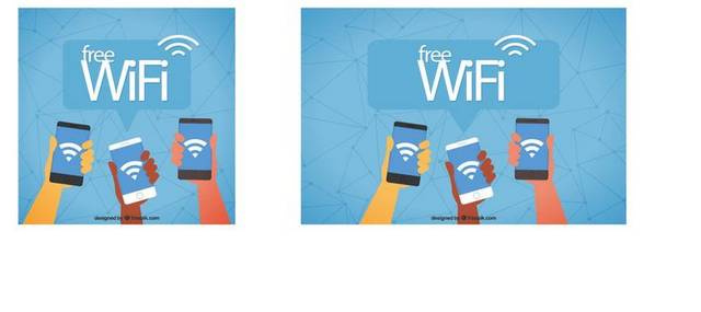 创意WiFi插画素材