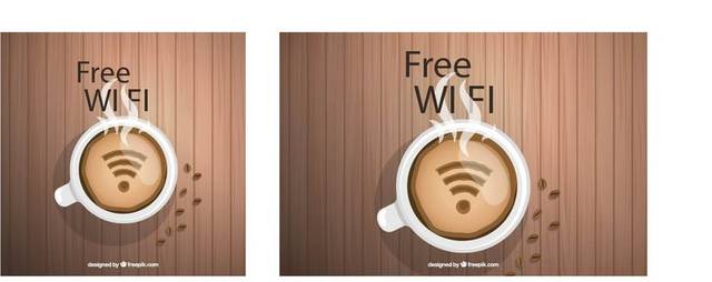 WiFi插画素材