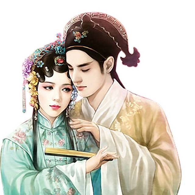 京剧人物插画元素
