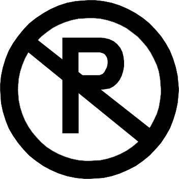 禁止停车标志设计素材
