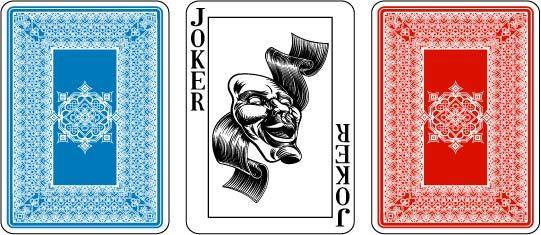三张扑克牌