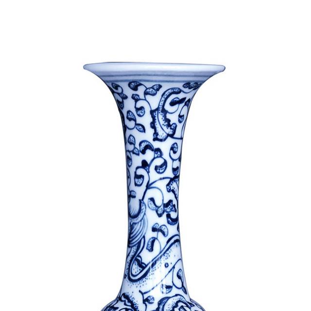 美丽的青花瓷花瓶