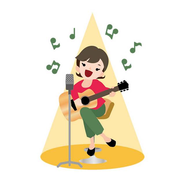 演唱家设计素材