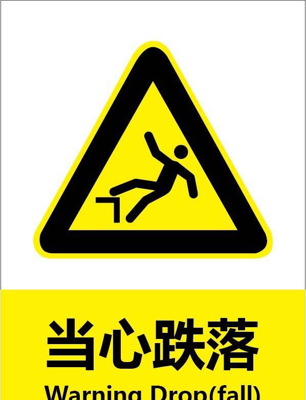 小心台阶警示