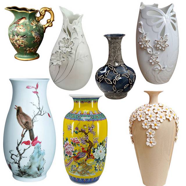 陶瓷花瓶合集