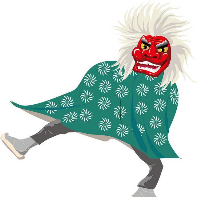 红脸鬼怪素材