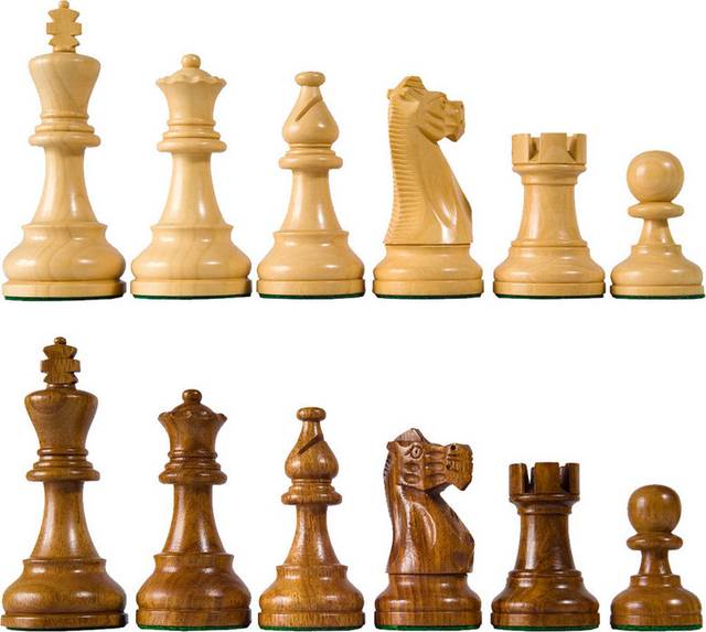 木质国际象棋棋子