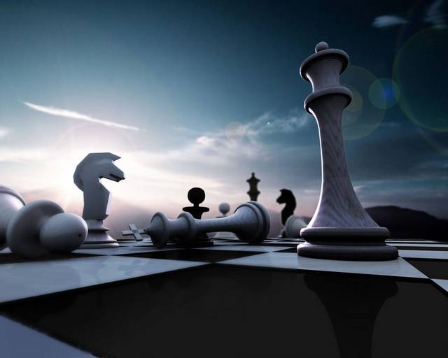 天空下的国际象棋