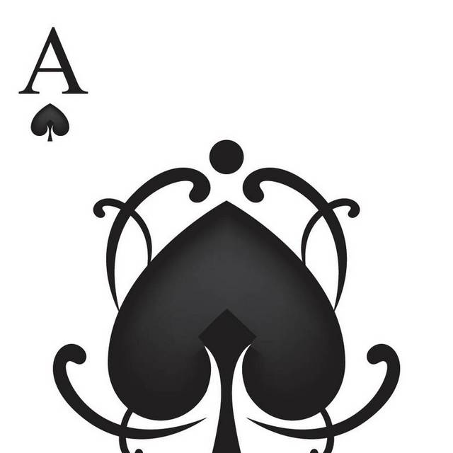 扑克牌黑桃A
