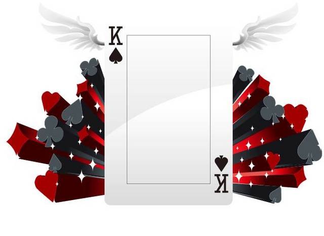 扑克牌黑桃K