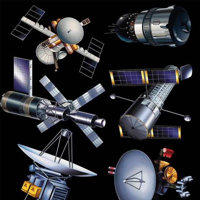 多种人造卫星合集